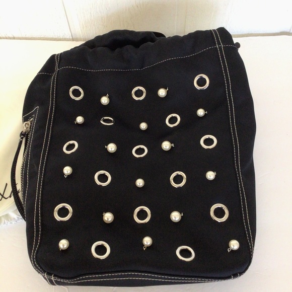 3.1 PHILLIP LIM GO-GO EMBELLISHED BACKPACK BAG IN PHANTOM BLUE LIK… - Picture 4 of 16
